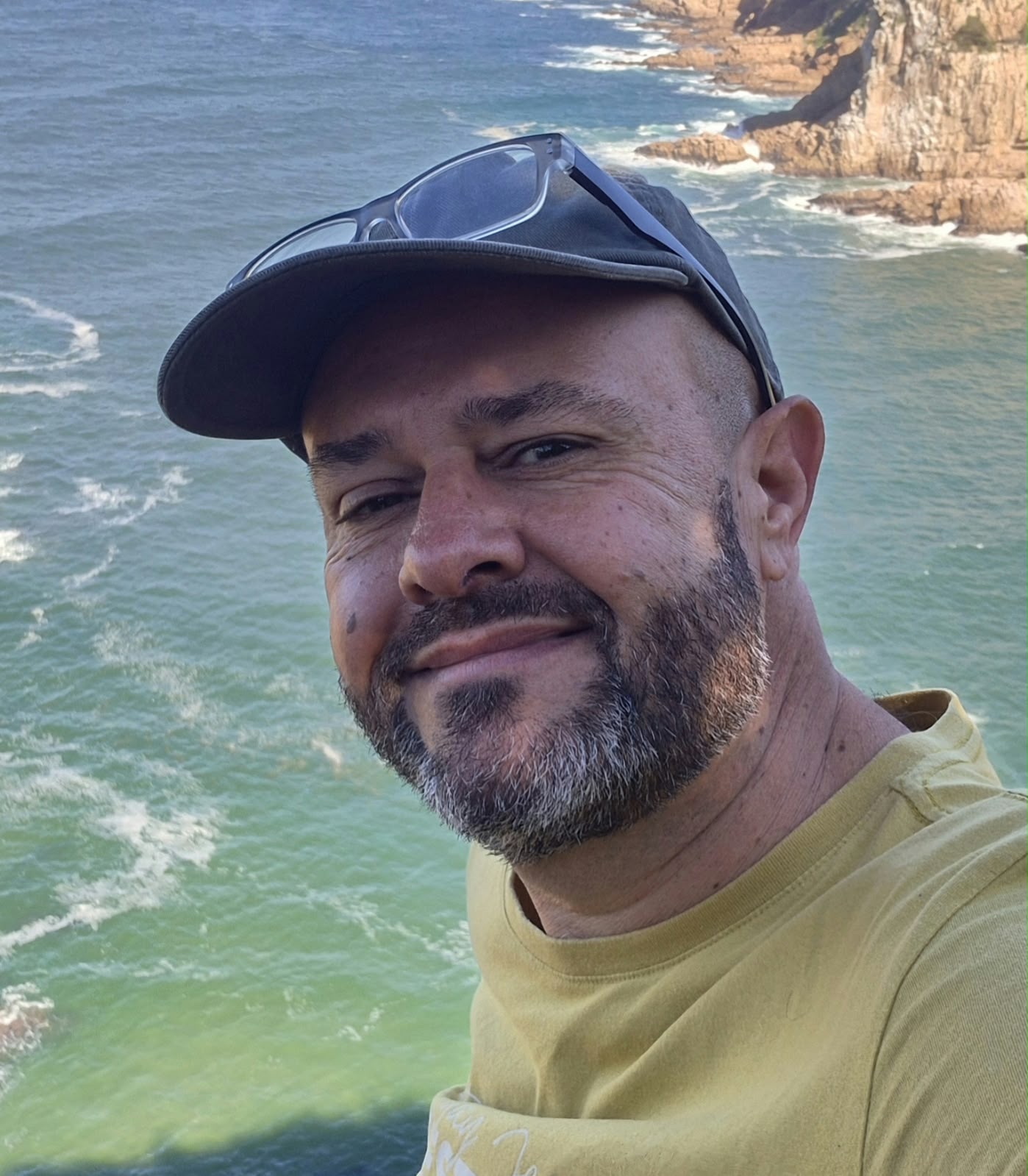 Jaco Pretorius by the coast